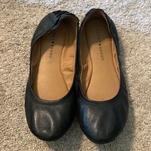 Lucky Brand black ballet flats